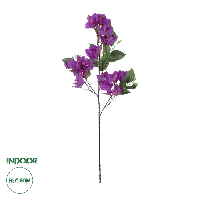 Artificial Garden BOUGAUVILLEA BRANCH 20646 Τεχνητό Διακοσμητικό Κλαδί Μπουκανβίλιας Μωβ Y80cm