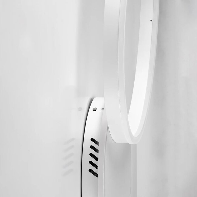 kelvo® VENOM KLV-101-0182-V2 Φωτιστικό Τοίχου / Απλίκα LED 45W 4500lm 360° AC 220-240V IP20 Ρυθμιζόμενο Λευκό CCT με Χειριστήριο από 2700K έως 6000K Dimmable - Lumileds SMD Chip - Λευκό Ματ - Μ60 x Π40 x Υ7.5cm - 3 Χρόνια Εγγύηση - 6
