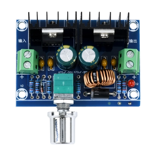 CONVERTER 73114 Ρυθμιστής Τάσης με Είσοδο από DC 4V έως DC 40V & Έξοδο από DC 1.25V έως DC 36V 1 x 8A Max IP20 - Μ6 x Π4.5 x Υ2.5cm - 2 Χρόνια Εγγύηση