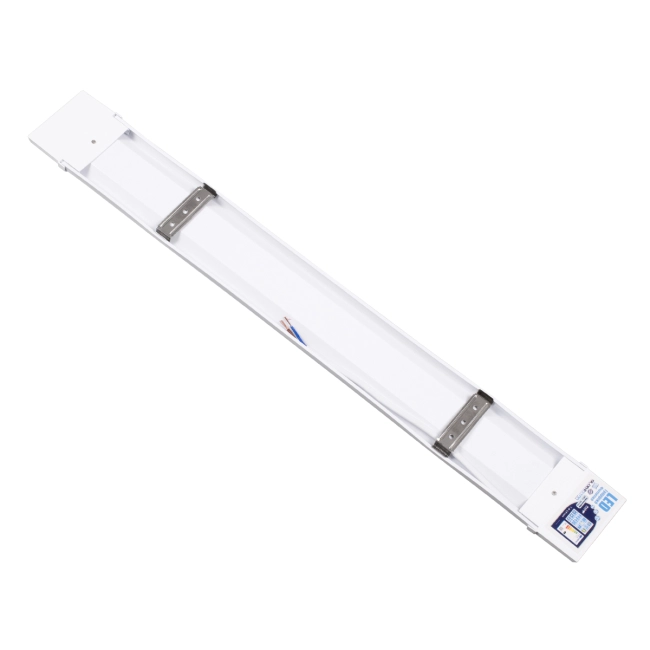 60155 LED Γραμμικό Βιομηχανικό Φωτιστικό Tri-Proof 60cm 20W 1886lm 120° AC 220-240V Αδιάβροχο IP65 Μ60 x Π7.5 x Υ2.5cm Ψυχρό Λευκό 6000K - 2 Χρόνια Εγγύηση