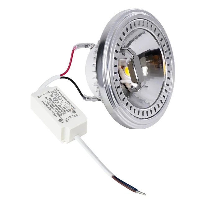  DARKO 60378 Σποτ AR111 LED 14W 1694lm 40° AC 220-240V IP20 Ψυχρό Λευκό 6000K - Indirect Anti-Glare Reflector - Bridgelux High Lumen COB Gen2 & TÜV SÜD Driver - Μ11.1 x Π11.1 x Υ6.6cm - 3 Χρόνια Εγγύηση - 2