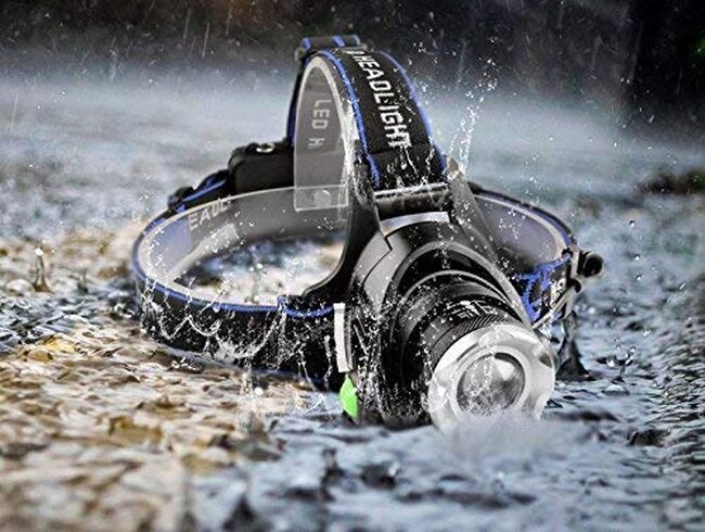 79055 Φακός Κεφαλής Επαναφορτιζόμενος LED CREE XML2-T6 Chip 10 Watt 1800 lm με 2 x 18650 Μπαταρίες 5200Mah Ψυχρό Λευκό 6000 K - 16 79055 Φακός Κεφαλής Επαναφορτιζόμενος LED CREE XML2-T6 Chip 10 Watt 1800 lm με 2 x 18650 Μπαταρίες 5200Mah Ψυχρό Λευκό 6000 K - 16