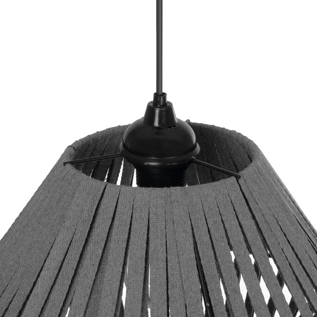NUI 205-0065 Boho Κρεμαστό Φωτιστικό Οροφής με Ντουί 1 x E27 AC 220-240V IP20 - Γκρι - M36 x Π36 x Υ27cm - 10 NUI 205-0065 Boho Κρεμαστό Φωτιστικό Οροφής με Ντουί 1 x E27 AC 220-240V IP20 - Γκρι - M36 x Π36 x Υ27cm - 10