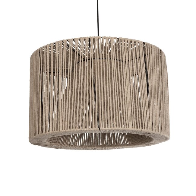 ZYLINDER 205-0022 Boho Κρεμαστό Φωτιστικό Οροφής με Ντουί 1 x E27 AC 220-240V IP20 - Μπεζ - M50 x Π50 x Υ32cm - 2
