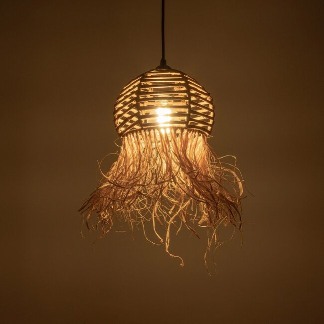 RIKTA 205-0077 Boho Κρεμαστό Φωτιστικό Οροφής με Ντουί 1 x E27 AC 220-240V IP20 - Μπεζ - M20 x Π20 x Υ30cm - 3 RIKTA 205-0077 Boho Κρεμαστό Φωτιστικό Οροφής με Ντουί 1 x E27 AC 220-240V IP20 - Μπεζ - M20 x Π20 x Υ30cm - 3
