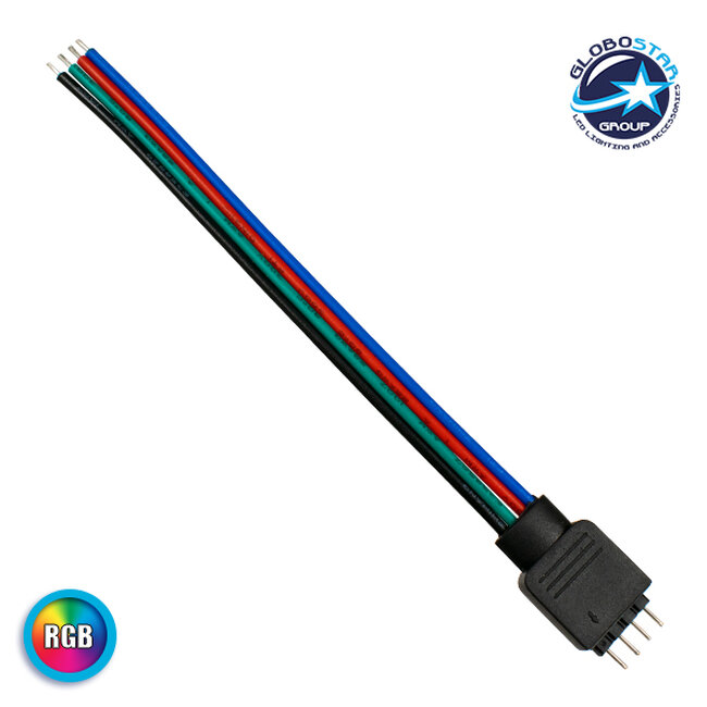 70725 RGB Connector με καλώδιο 4 PIN