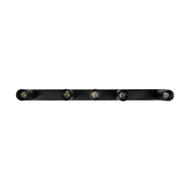 kelvo® SPOTA KLV-101-0142 Μοντέρνο Κινούμενο Φωτιστικό Σποτ Οροφής με Ντουί 5 x GU10 90° AC 220-240V IP20 - Μαύρο Ματ - Μ79.5 x Π6.3 x Υ14cm - 6 kelvo® SPOTA KLV-101-0142 Μοντέρνο Κινούμενο Φωτιστικό Σποτ Οροφής με Ντουί 5 x GU10 90° AC 220-240V IP20 - Μαύρο Ματ - Μ79.5 x Π6.3 x Υ14cm - 6