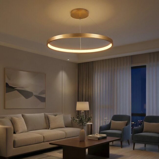 kelvo® NEMESIS KLV-101-0216 Κρεμαστό Φωτιστικό Οροφής LED 75W 7500lm 180° AC 220-240V IP20 Ρυθμιζόμενο Λευκό CCT με Χειριστήριο από 2700K έως 6000K Dimmable - Lumileds SMD Chip - Χρυσό Πλατίνα - Μ100 x Π100 x Υ4cm - 3 Χρόνια Εγγύηση kelvo® NEMESIS KLV-101-0216 Κρεμαστό Φωτιστικό Οροφής LED 75W 7500lm 180° AC 220-240V IP20 Ρυθμιζόμενο Λευκό CCT με Χειριστήριο από 2700K έως 6000K Dimmable - Lumileds SMD Chip - Χρυσό Πλατίνα - Μ100 x Π100 x Υ4cm - 3 Χρόνια Εγγύηση