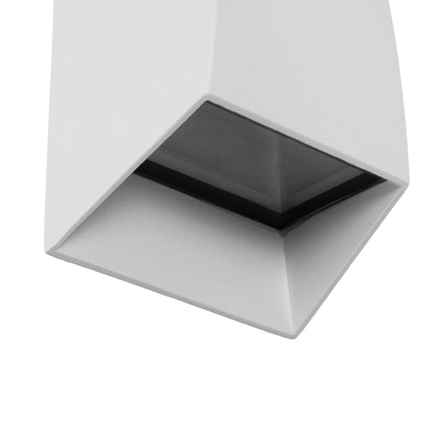 kelvo® FLUX KLV-101-0121 Μοντέρνο Φωτιστικό Τοίχου - Απλίκα LED 6W 750lm 30° AC 220-240V Αδιάβροχο IP65 Θερμό Λευκό 2700K - Bridgelux COB Chip & TÜV SÜD Driver - Λευκό Ματ - Μ5 x Π8.5 x Υ17cm - 5 Χρόνια Εγγύηση - 7 kelvo® FLUX KLV-101-0121 Μοντέρνο Φωτιστικό Τοίχου - Απλίκα LED 6W 750lm 30° AC 220-240V Αδιάβροχο IP65 Θερμό Λευκό 2700K - Bridgelux COB Chip & TÜV SÜD Driver - Λευκό Ματ - Μ5 x Π8.5 x Υ17cm - 5 Χρόνια Εγγύηση - 7