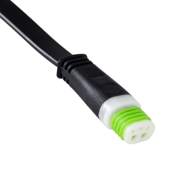 WWCONNECTOR 90708 5 Pin Σύνδεσμος Τροφοδοσίας για Wall Washers & Προβολείς με Είσοδο 5 x 0.25mm2 & Έξοδο 1 x Αρσενικό Βύσμα Αδιάβροχο IP65 - Μαύρο - Μ11 x Π2 x Υ1.2cm - 3