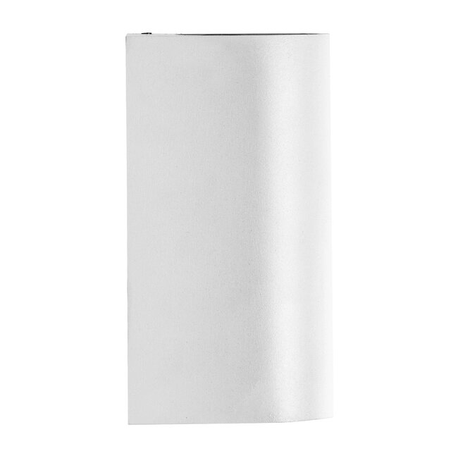 kelvo® MURANO KLV-101-0017 Φωτιστικό Τοίχου / Απλίκα για 2 Λάμπες MR16 με Ντουί GU10 AC 220-240V Αδιάβροχο IP65 - Λευκό Ματ - Μ8 x Π8 x Υ15cm - 4