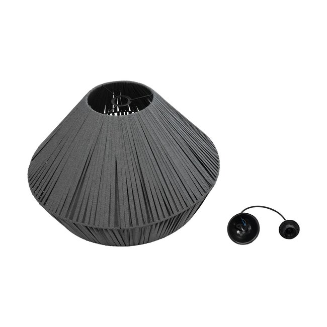 NUI 205-0066 Boho Κρεμαστό Φωτιστικό Οροφής με Ντουί 1 x E27 AC 220-240V IP20 - Γκρι - M60 x Π60 x Υ41cm - 12 NUI 205-0066 Boho Κρεμαστό Φωτιστικό Οροφής με Ντουί 1 x E27 AC 220-240V IP20 - Γκρι - M60 x Π60 x Υ41cm - 12