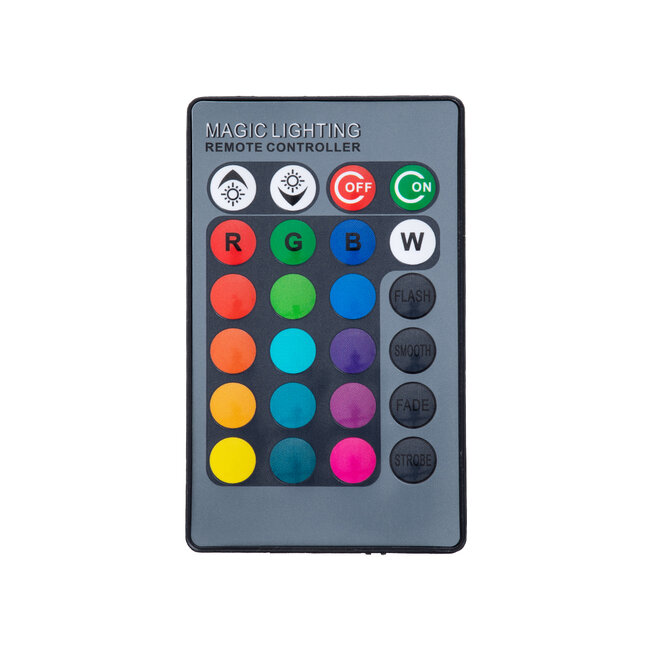 76066 Σποτ LED E27 MR16 3W 200lm 90° AC 220-240V IP20 Φ5 x Υ8.5cm - Εναλλαγή Φωτισμού μέσω Τηλεχειριστηρίου RGB - Dimmable - 2 Χρόνια Εγγύηση - 5