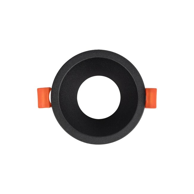 kelvo® DELTA KLV-101-0032 Χωνευτό Φωτιστικό Downlight Σποτ για Λάμπα MR16 με Ντουί GU10 AC 220-240V IP20 - Μαύρο Ματ - Μ8.5 x Π8.5 x Υ3.5cm / Q7.5cm