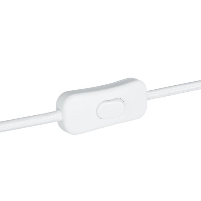 WHIP 77671 Μοντέρνο DIY Φωτιστικό με Υφασμάτινο Καλώδιο, με Διακόπτη On/Off AC 220-240V IP20 - Λευκό - Μ140 x Π3.5 x Υ1.5cm - 3 WHIP 77671 Μοντέρνο DIY Φωτιστικό με Υφασμάτινο Καλώδιο, με Διακόπτη On/Off AC 220-240V IP20 - Λευκό - Μ140 x Π3.5 x Υ1.5cm - 3