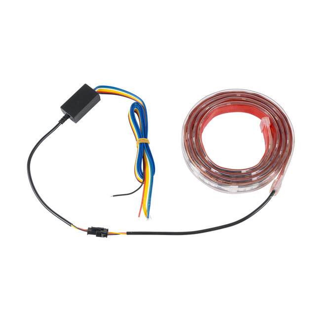 81733 Car Backlit LED Strip Εύκαμπτη Ταινία 150cm Σήμανσης DRL Αυτοκινήτου 5 Προγραμμάτα Φωτισμού LED SMD 5050 10.5W DC 9-30V Αδιάβροχη IP65 RGB - 2 Χρόνια Εγγύηση - 4