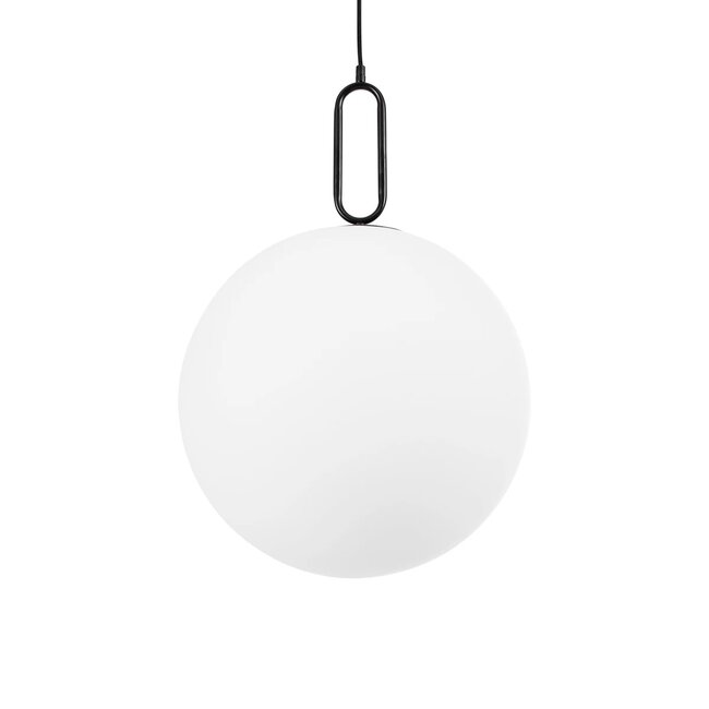 kelvo® BELLISSIMO KLV-101-0375 Κρεμαστό Φωτιστικό Οροφής για Λάμπα με Ντουί E27 AC 220-240V IP20 - Μαύρο Ματ & Λευκό - Μ40 x Π40 x Υ62cm - 5