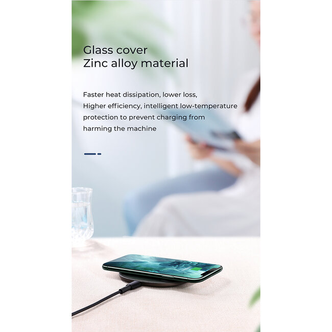 87181 JOYROOM Originals JR-A23 Τετράγωνη Μαγνητική Βάση Κινητού Αυτοκινήτου Ασύρματη Φόρτιση MagSafe Max 15W Wireless Charging Pad (Qi) Σταθερή με Αυτοκόλλητη Ταινία Λευκό - 9