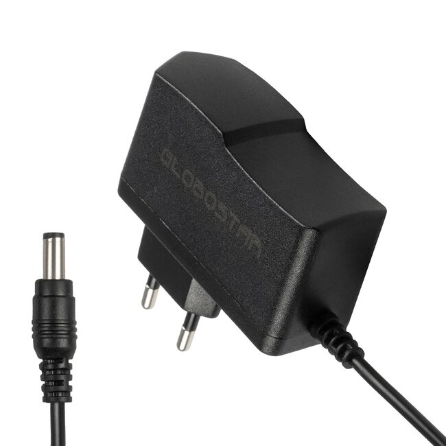 VOLTIX GLB-107-0005 Τροφοδοτικό/Μετασχηματιστής Class II SELV 12W 0.5A AC 220-240V σε DC 24V IP20 - Μαύρο Ματ - Μ7.3 x Π4 x Υ2.8cm - 3 Χρόνια Εγγύηση - 2