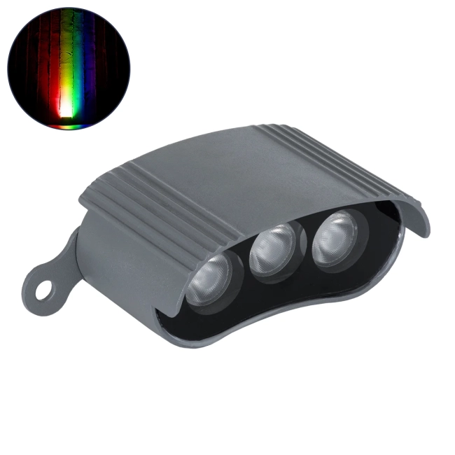 TREELIGHT-ZINA 90689 Κυρτή Μπάρα Φωτισμού Wall Washer με Αντιθαμβωτική Γρίλια Ειδική για Φυτά - Δέντρα LED 3W 255lm 30° DC 24V Αδιάβροχο IP65 Μ9 x Π6.5 x Υ4cm Πολύχρωμο RGBW DMX512 - Γκρι Ανθρακί - 3 Χρόνια Εγγύηση TREELIGHT-ZINA 90689 Κυρτή Μπάρα Φωτισμού Wall Washer με Αντιθαμβωτική Γρίλια Ειδική για Φυτά - Δέντρα LED 3W 255lm 30° DC 24V Αδιάβροχο IP65 Μ9 x Π6.5 x Υ4cm Πολύχρωμο RGBW DMX512 - Γκρι Ανθρακί - 3 Χρόνια Εγγύηση