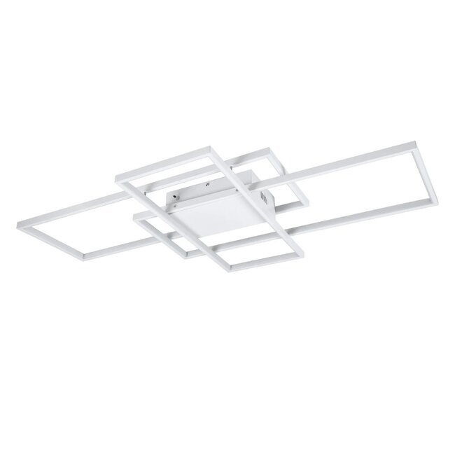 kelvo® QUADRA KLV-101-0297 Φωτιστικό Οροφής LED 120W 12000lm 120° AC 220-240V IP20 Ρυθμιζόμενο Λευκό CCT με Χειριστήριο από 2700K έως 6000K Dimmable - Lumileds SMD Chip - Λευκό Ματ - Μ105 x Π60 x Υ9cm - 3 Χρόνια Εγγύηση kelvo® QUADRA KLV-101-0297 Φωτιστικό Οροφής LED 120W 12000lm 120° AC 220-240V IP20 Ρυθμιζόμενο Λευκό CCT με Χειριστήριο από 2700K έως 6000K Dimmable - Lumileds SMD Chip - Λευκό Ματ - Μ105 x Π60 x Υ9cm - 3 Χρόνια Εγγύηση