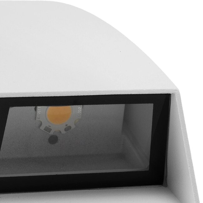 kelvo® FLUX KLV-101-0121 Μοντέρνο Φωτιστικό Τοίχου - Απλίκα LED 6W 750lm 30° AC 220-240V Αδιάβροχο IP65 Θερμό Λευκό 2700K - Bridgelux COB Chip & TÜV SÜD Driver - Λευκό Ματ - Μ5 x Π8.5 x Υ17cm - 5 Χρόνια Εγγύηση - 9 kelvo® FLUX KLV-101-0121 Μοντέρνο Φωτιστικό Τοίχου - Απλίκα LED 6W 750lm 30° AC 220-240V Αδιάβροχο IP65 Θερμό Λευκό 2700K - Bridgelux COB Chip & TÜV SÜD Driver - Λευκό Ματ - Μ5 x Π8.5 x Υ17cm - 5 Χρόνια Εγγύηση - 9