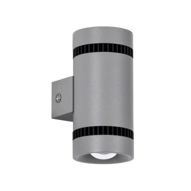  CANNONAL 60576 Μοντέρνο Φωτιστικό Τοίχου - Απλίκα LED 10W 1150lm 30° AC 220-240V IP20 Θερμό Λευκό 2700K - Bridgelux COB Chip & TÜV SÜD Driver - Μαύρο Ματ & Γκρι Ανθρακί Ματ - Μ5 x Π6.5 x Υ11cm - 3 Χρόνια Εγγύηση