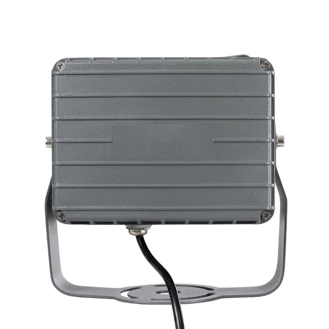 FLOODXENA 90132 Προβολέας Σποτ Wall Washer LED 24W 2040lm 10° AC 220-240V Αδιάβροχο IP65 Φούξια - Bridgelux SMD Chip - Γκρι Ανθρακί - Μ18 x Π13.5 x Υ18cm - 3 Χρόνια Εγγύηση - 6