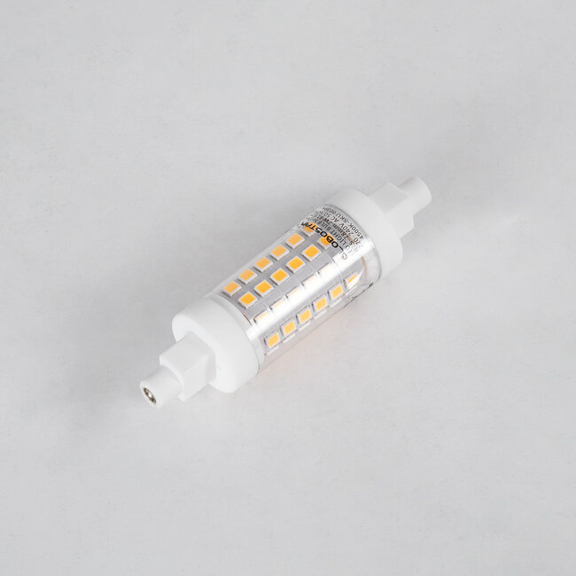 TUBINI 60395 Λάμπα R7S 78mm LED 7W 791lm 360° AC 220-240V IP20 Θερμό Λευκό 2700K - Lumileds SMD Chip - Μ7.8 x Π2 x Υ2cm - 3 Χρόνια Εγγύηση - 3