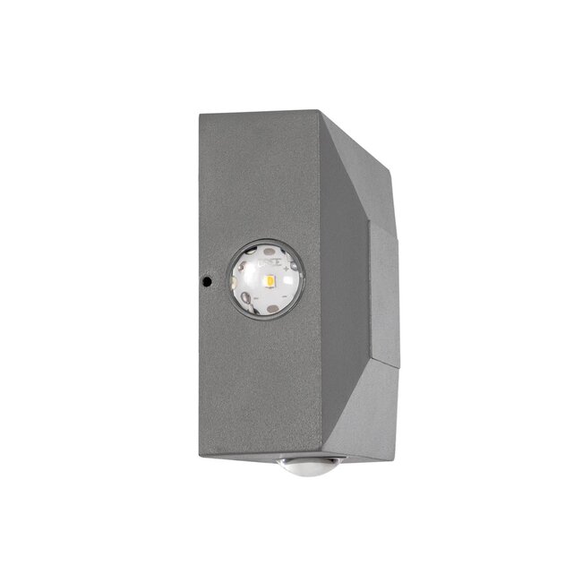 kelvo® ARKOS KLV-101-0111 Μοντέρνο Φωτιστικό Τοίχου - Απλίκα LED 8W 840lm 15° AC 220-240V Αδιάβροχο IP65 Θερμό Λευκό 2700K - Lumileds COB Chip & TÜV SÜD Driver - Γκρι Ανθρακί Ματ - Μ14 x Π5.5 x Υ14cm - 5 Χρόνια Εγγύηση - 5 kelvo® ARKOS KLV-101-0111 Μοντέρνο Φωτιστικό Τοίχου - Απλίκα LED 8W 840lm 15° AC 220-240V Αδιάβροχο IP65 Θερμό Λευκό 2700K - Lumileds COB Chip & TÜV SÜD Driver - Γκρι Ανθρακί Ματ - Μ14 x Π5.5 x Υ14cm - 5 Χρόνια Εγγύηση - 5