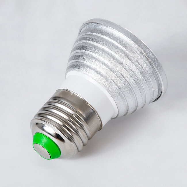 76066 Σποτ LED E27 MR16 3W 200lm 90° AC 220-240V IP20 Φ5 x Υ8.5cm - Εναλλαγή Φωτισμού μέσω Τηλεχειριστηρίου RGB - Dimmable - 2 Χρόνια Εγγύηση - 4