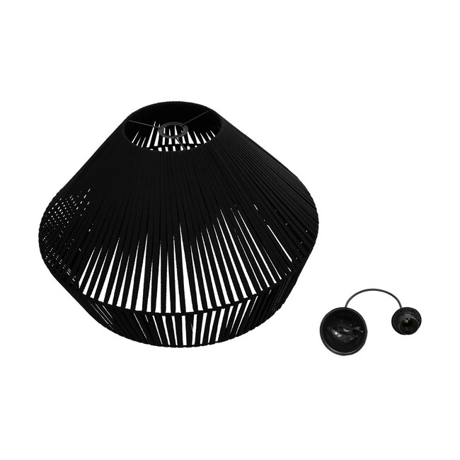 NUI 205-0062 Boho Κρεμαστό Φωτιστικό Οροφής με Ντουί 1 x E27 AC 220-240V IP20 - Μαύρο - M60 x Π60 x Υ41cm - 12 NUI 205-0062 Boho Κρεμαστό Φωτιστικό Οροφής με Ντουί 1 x E27 AC 220-240V IP20 - Μαύρο - M60 x Π60 x Υ41cm - 12