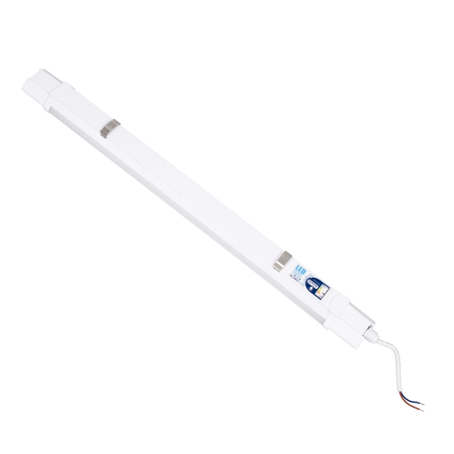 60163 LED Γραμμικό Βιομηχανικό Φωτιστικό Tri-Proof 60cm 18W 1936lm 120° AC 220-240V Αδιάβροχο IP65 Μ60 x Π6 x Υ4cm Θερμό Λευκό 2700K - 3 Χρόνια Εγγύηση - 3