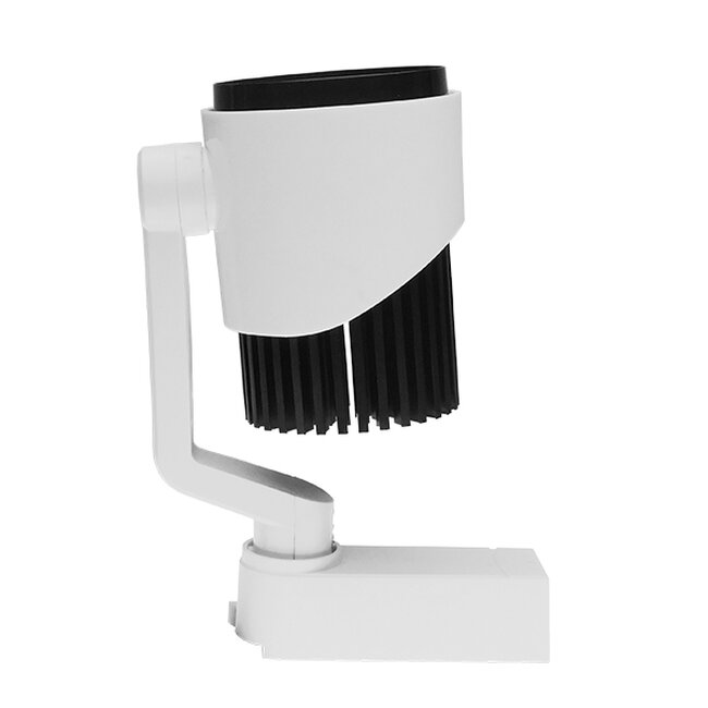 Globostar S-40022 Μονοφασικό Bridgelux COB LED Φωτιστικό Σποτ Ράγας 15W 230V 1800lm 24° Ψυχρό Λευκό 6000k - 5