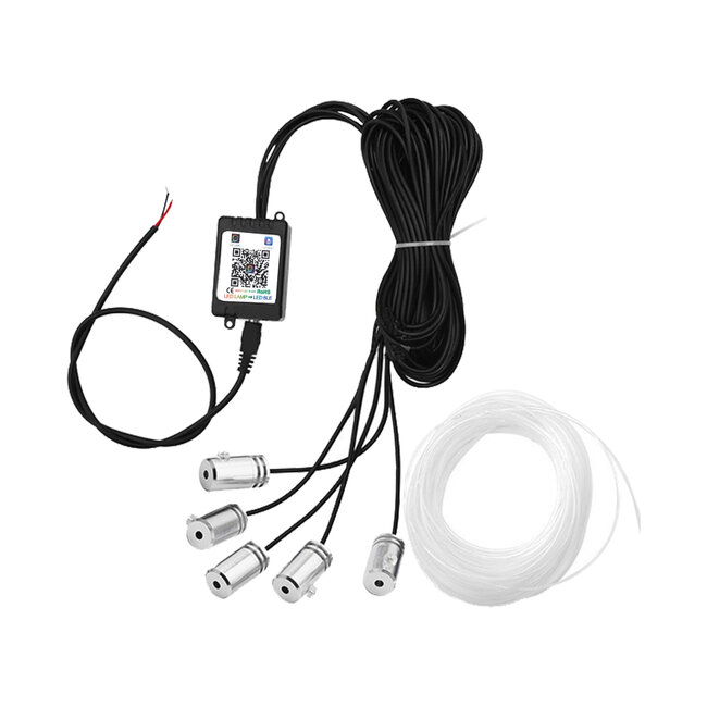 81843 Car Optic Fiber LED Kit Smart Bluetooth - Φωτισμός Κιτ Οπτικής Ίνας Αυτοκινήτου DC 12V 10W με Smart Bluetooth Controller & Εφαρμογή APP Αδιάβροχο IP65 Πολύχρωμο RGB 81843 Car Optic Fiber LED Kit Smart Bluetooth - Φωτισμός Κιτ Οπτικής Ίνας Αυτοκινήτου DC 12V 10W με Smart Bluetooth Controller & Εφαρμογή APP Αδιάβροχο IP65 Πολύχρωμο RGB