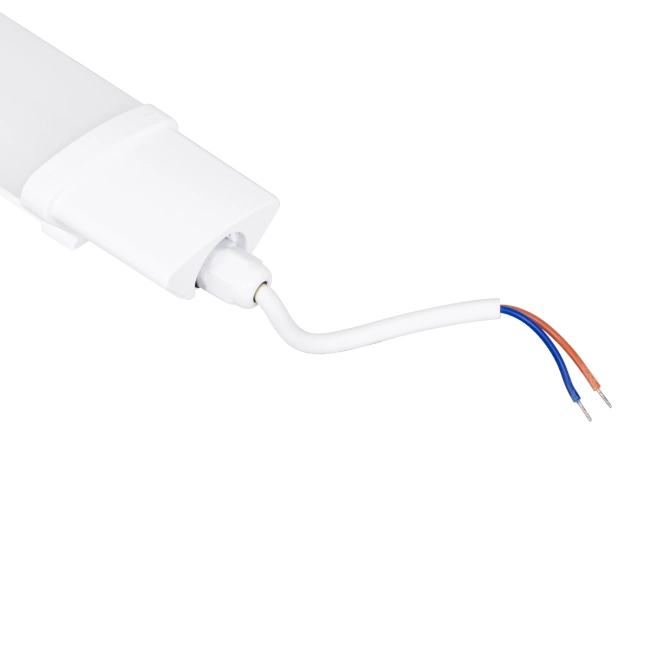 60161 LED Γραμμικό Βιομηχανικό Φωτιστικό Tri-Proof 60cm 18W 2006lm 120° AC 220-240V Αδιάβροχο IP65 Μ60 x Π6 x Υ4cm Ψυχρό Λευκό 6000K - 3 Χρόνια Εγγύηση - 7
