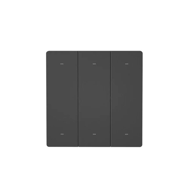 80093 SONOFF R5-3C Free Wiring eWeLink Remote Switchman Smart Wall Stick-On Switch WiFi With 2 x Battery 3V 2032 3 Way