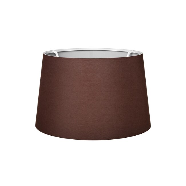 COVER 203-0265 Μοντέρνο Φωτιστικό Καπέλο Καφέ Ύφασμα - Μ38 x Π38 x Υ30cm