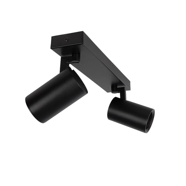 kelvo® SPOTA KLV-101-0136 Μοντέρνο Κινούμενο Φωτιστικό Σποτ Οροφής με Ντουί 2 x GU10 90° AC 220-240V IP20 - Μαύρο Ματ - Μ30 x Π6 x Υ14.5cm - 8 kelvo® SPOTA KLV-101-0136 Μοντέρνο Κινούμενο Φωτιστικό Σποτ Οροφής με Ντουί 2 x GU10 90° AC 220-240V IP20 - Μαύρο Ματ - Μ30 x Π6 x Υ14.5cm - 8