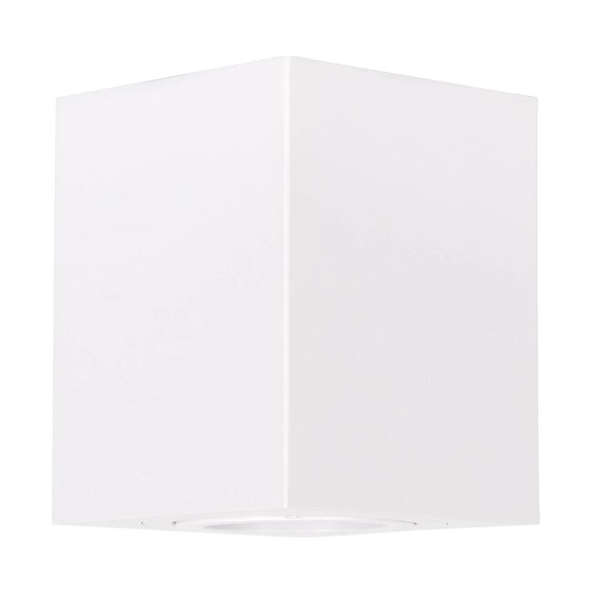 kelvo® AKIRA KLV-101-0029 Κινούμενο Φωτιστικό Downlight Σποτ για Λάμπα MR16 με Ντουί GU10 AC 220-240V IP20 - Λευκό Ματ - Μ8 x Π8 x Υ10cm - 4