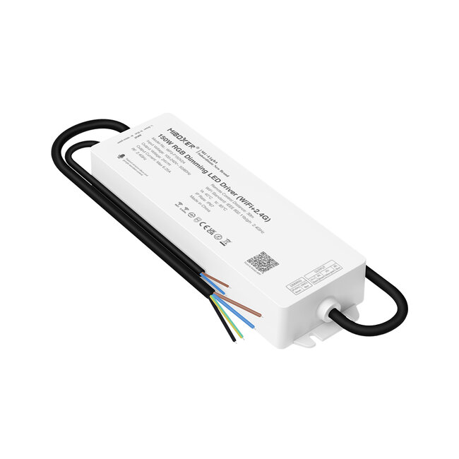 71440 WP3-P150V24 Mi-Light Ασύρματο RF 2.4Ghz Smart Controller LED Driver Wireless WiFi 1 Καναλιού για RGBW+WW+CCT Προϊόντα LED 150W 6.25A - AC 100-240V σε DC 24V - Αδιάβροχο IP67 Μ22.5 x Π7.3 x Υ3.5cm - 5 Years Warranty - 6