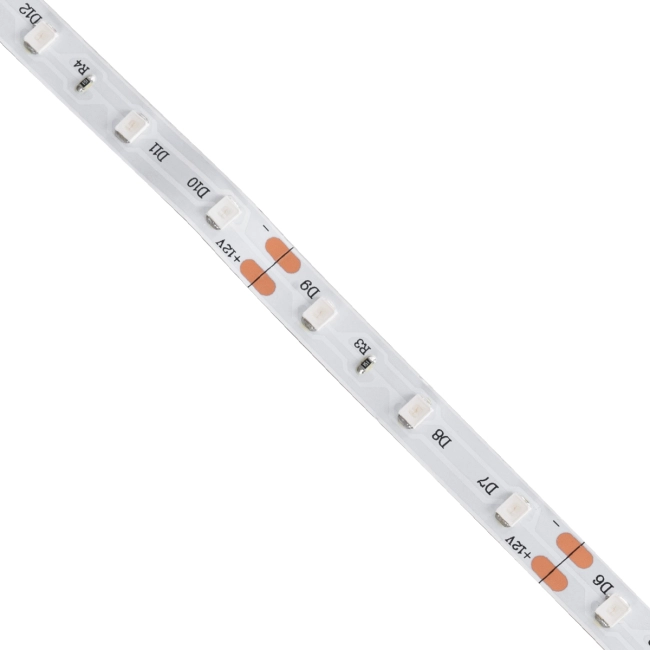 AVILA 90593 Ταινία LED 4.8W/m 200lm/m 120° DC 12V IP20 60 x SMD3528 Chip/m Κόκκινο Dimmable - Sanan SMD Chip - Μ500 x Π0.7 x Υ0.2cm - Ρολό 5 Μέτρων - 2 Χρόνια Εγγύηση