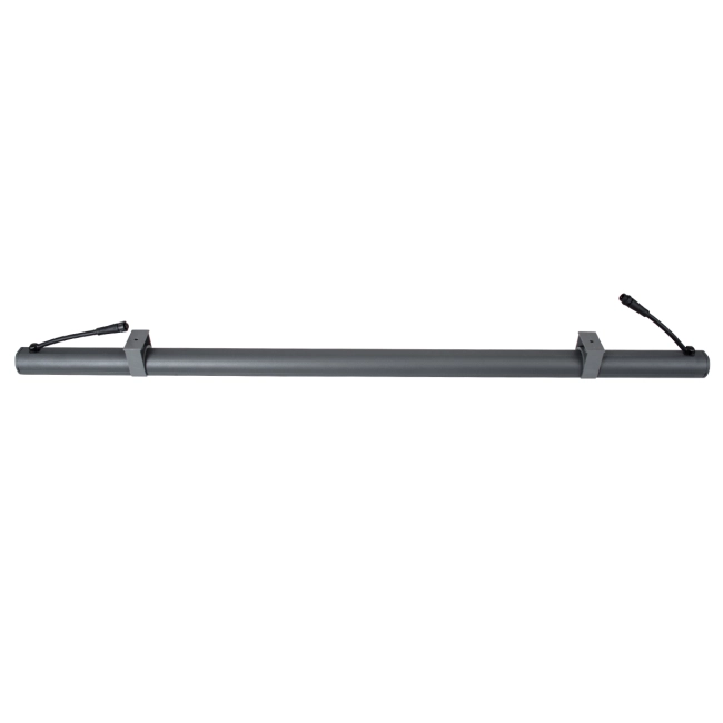 WASHERPANDA 90582 Μπάρα Φωτισμού Wall Washer LED 36W 3780lm 15° DC 24V Αδιάβροχο IP67 Ultra Θερμό Λευκό 2200K Dimmable - Bridgelux SMD Chip - Γκρι Ανθρακί - Μ100 x Π4 x Υ3.5cm - 3 Χρόνια Εγγύηση - 5