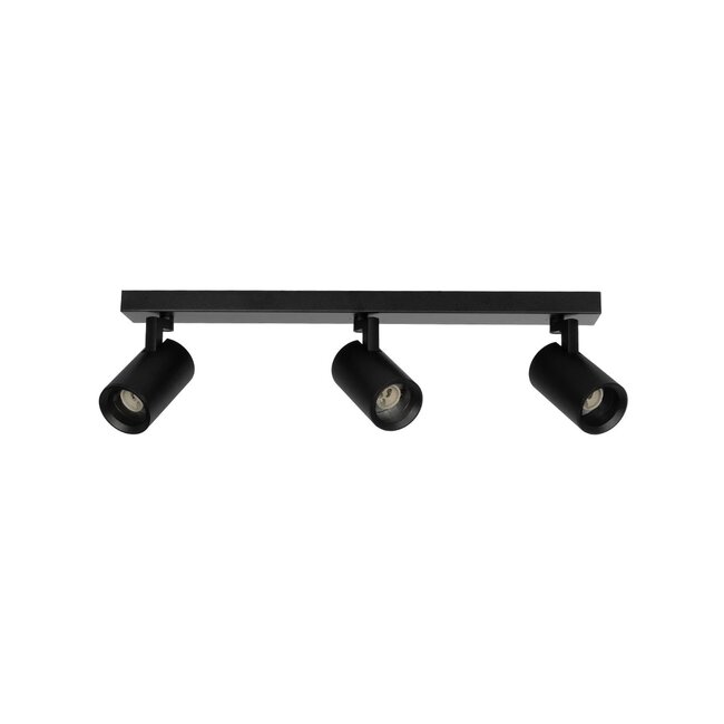 kelvo® SPOTA KLV-101-0138 Μοντέρνο Κινούμενο Φωτιστικό Σποτ Οροφής με Ντουί 3 x GU10 90° AC 220-240V IP20 - Μαύρο Ματ - Μ48 x Π6.2 x Υ14cm - 4 kelvo® SPOTA KLV-101-0138 Μοντέρνο Κινούμενο Φωτιστικό Σποτ Οροφής με Ντουί 3 x GU10 90° AC 220-240V IP20 - Μαύρο Ματ - Μ48 x Π6.2 x Υ14cm - 4