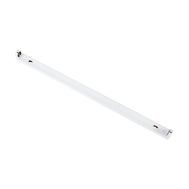 TUBATO 60147 Μεταλλικό Σκαφάκι για 1 x Λάμπα 60CM T8 G13 LED AC 220-240V IP20 Μ60 x Π3.4 x Υ4.3cm - 5 Χρόνια Εγγύηση