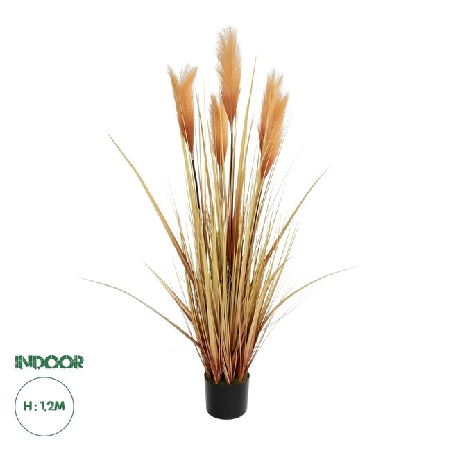 Artificial Garden PAMPAS GRASS 21475 Τεχνητό Διακοσμητικό Φυτό Παμπας Υ120cm