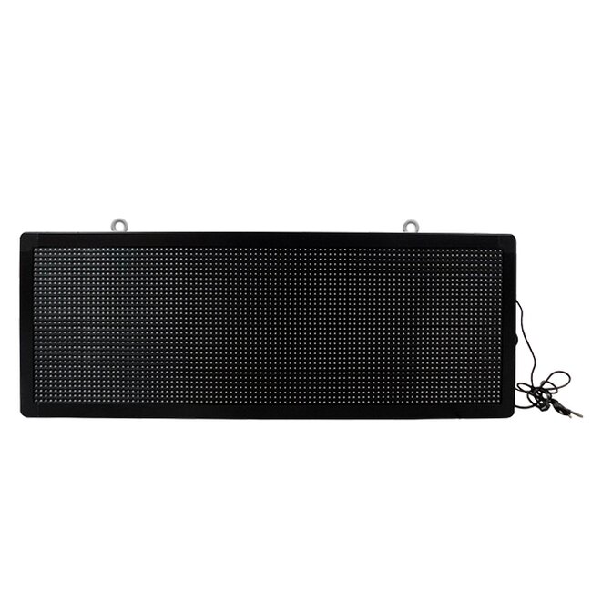 90321 Κυλιόμενη Ψηφιακή Επιγραφή P10 LED SMD AC 220-240V με Wi-Fi - Αδιάβροχή IP65 - Διπλής Όψης - Μ104 x Π12 x Υ40cm Κόκκινο - 5