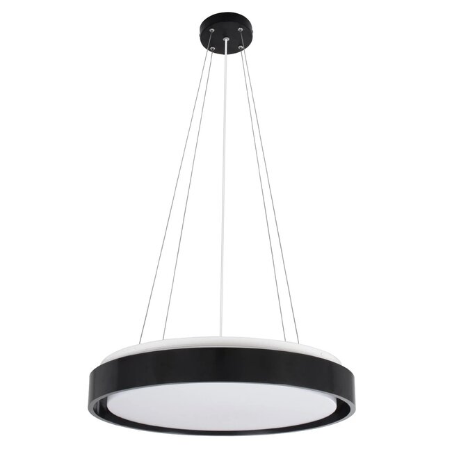 kelvo® BARCHETTA KLV-101-0265-V2 Φωτιστικό Οροφής LED 72W 7200lm 120° AC 220-240V IP20 Ρυθμιζόμενο Λευκό CCT με Χειριστήριο από 2700K έως 6000K Dimmable - Lumileds SMD Chip - Μαύρο Ματ - Μ48 x Π48 x Υ8.2cm - 3 Χρόνια Εγγύηση - 9