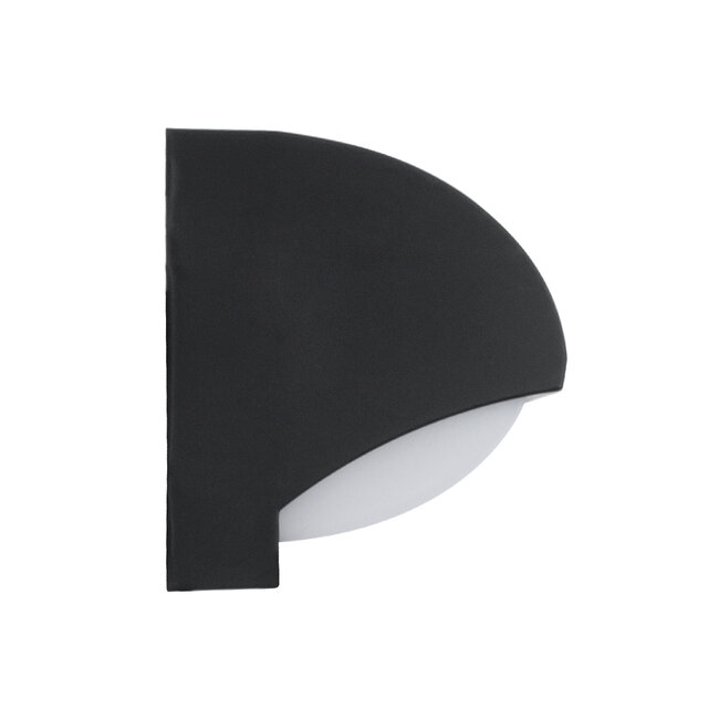 HORIZON 60693 Φωτιστικό Τοίχου - Απλίκα Αρχιτεκτονικού Φωτισμού Εσωτερικού/Εξωτερικού Χώρου Up or Down LED 15W 1575lm 120° AC175-265V Αδιάβροχο IP65 - Πλαστικό Σώμα - Φυσικό λευκό 4500K - Μ23.5 x Π11 x Υ10cm - Μαύρο - Bridgelux Chip - 3 Χρόνια Εγγύηση