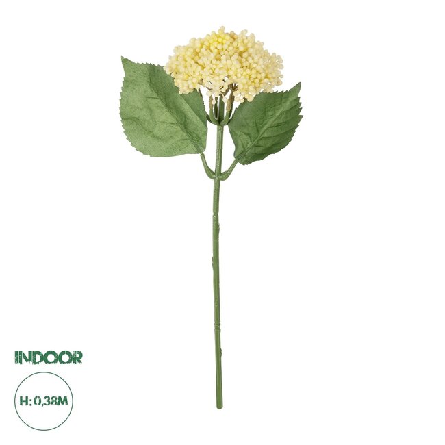 Artificial Garden WHITE SEDUM BRANCH 21339 Τεχνητό Διακοσμητικό Κλαδί Λευκό Σέδο Y38cm